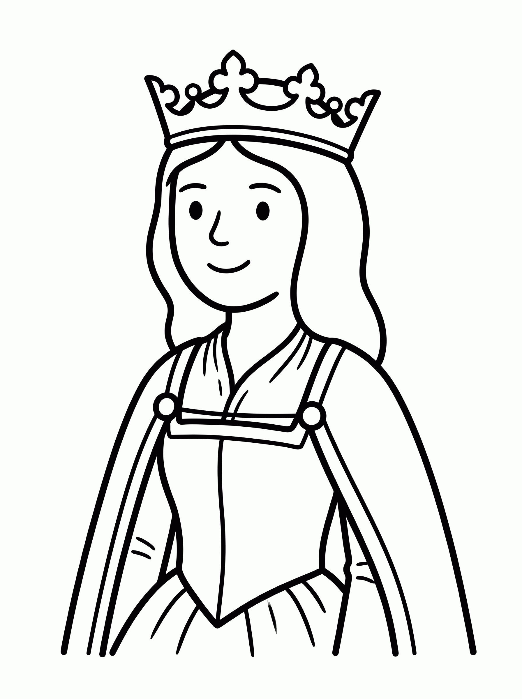 Isabel la Católica para colorir