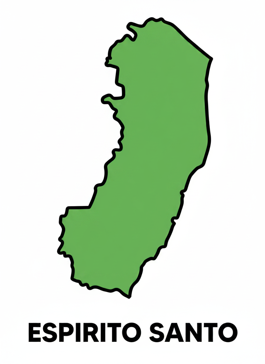 Mapas dos Estados do Brasil