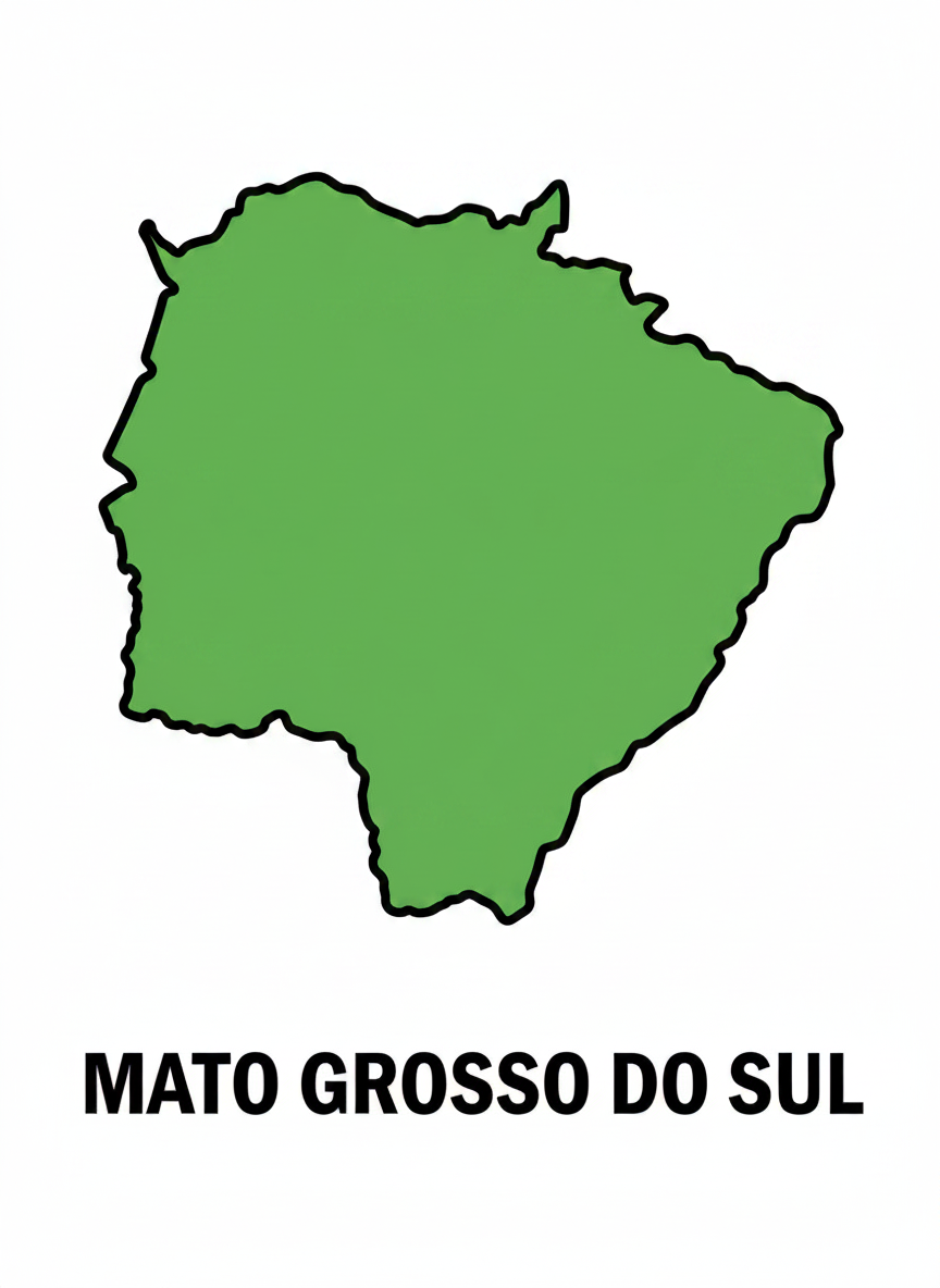 Mapas dos Estados do Brasil