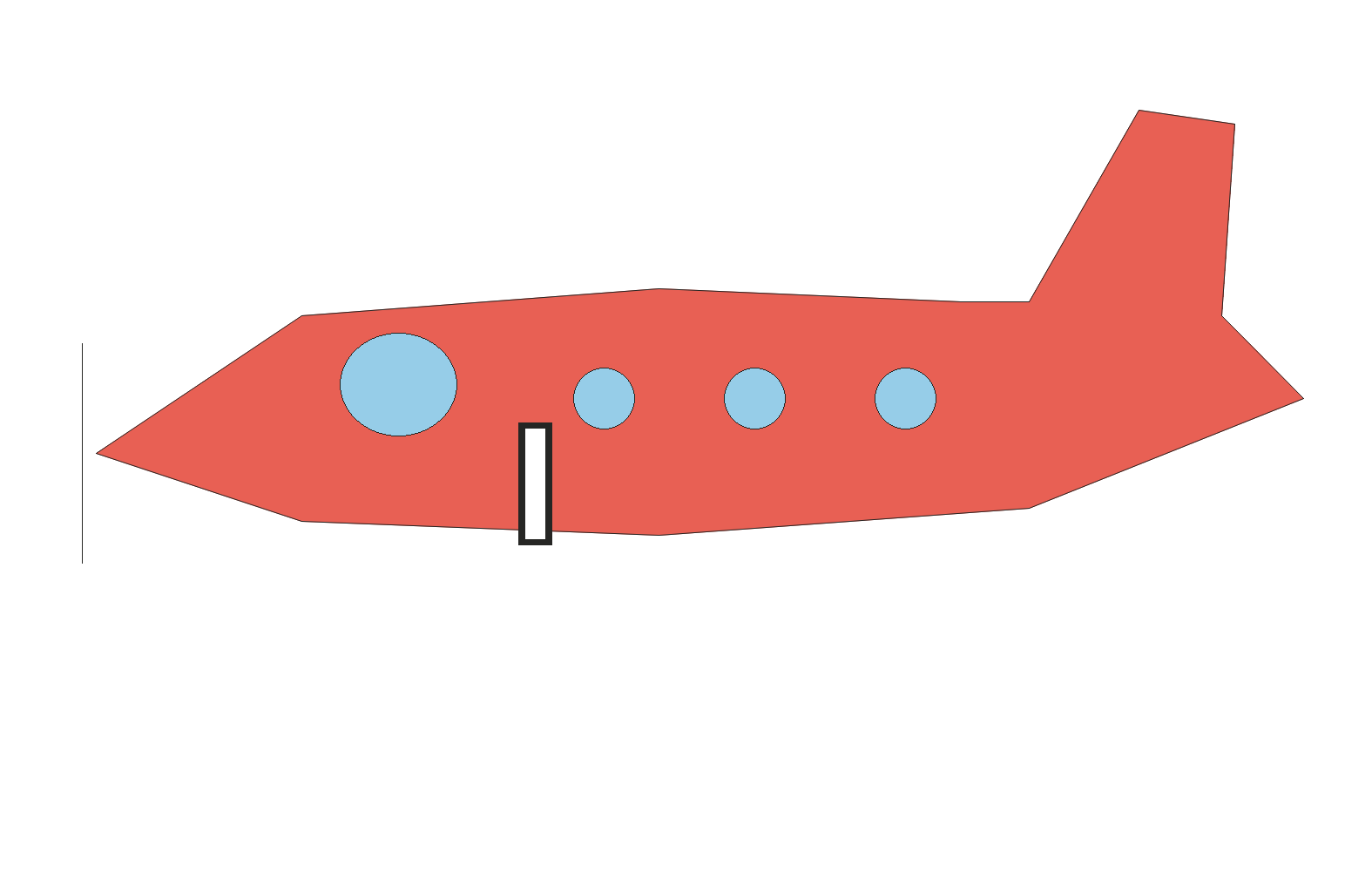 Avião de encaixe