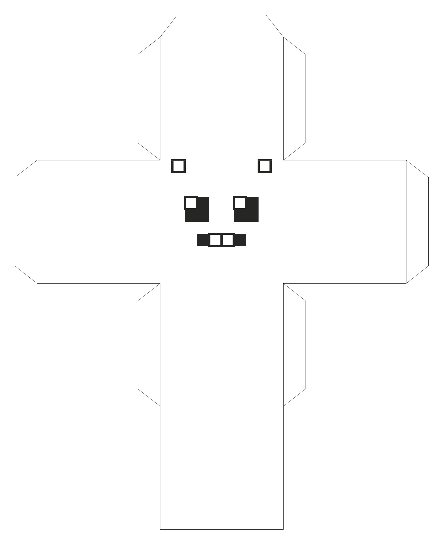 Monstrinho pixel pra colorir