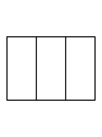 Desenho de Bandeira da Italia (Flat) para colorir