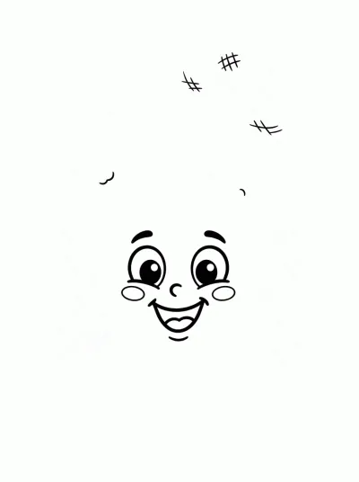 Desenho de Pipoca para colorir