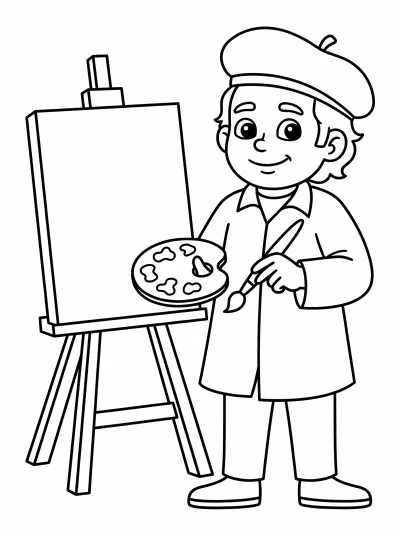 Desenho de Francisco de Goya para colorir