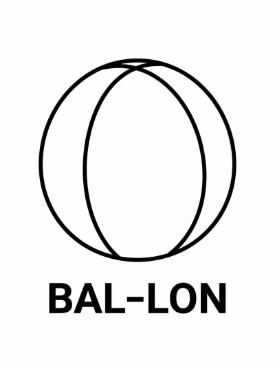 Desenho de Ballon à colorier para colorir